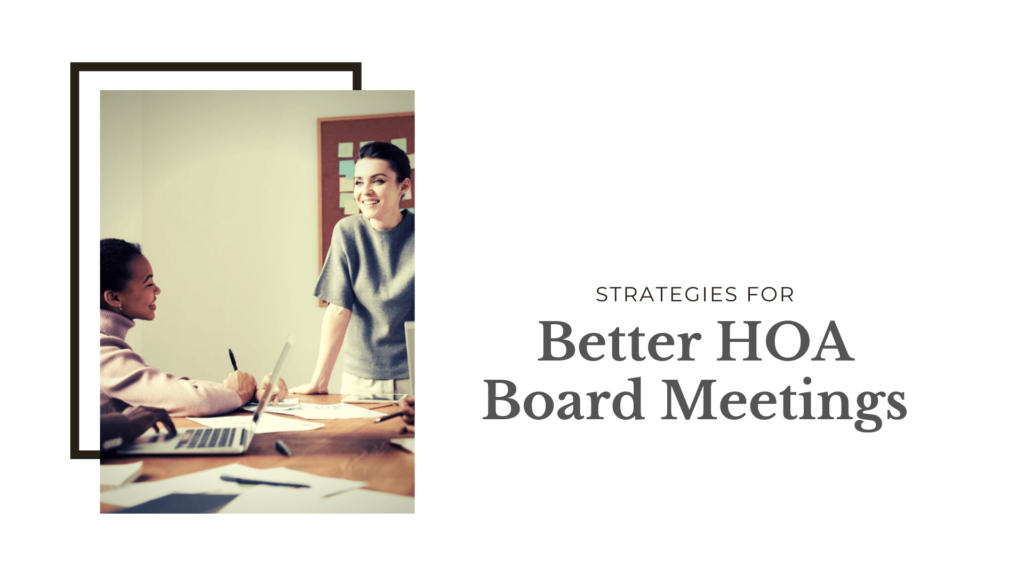 Smart Strategies for Better Boston HOA Board Meetings - article banner